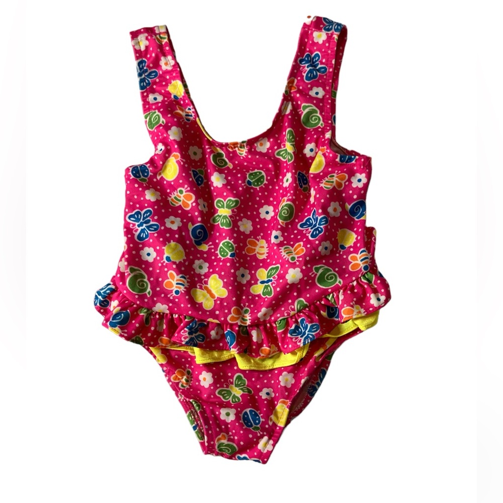 VINTAGE 90s Toddler Swimming Suite 4T